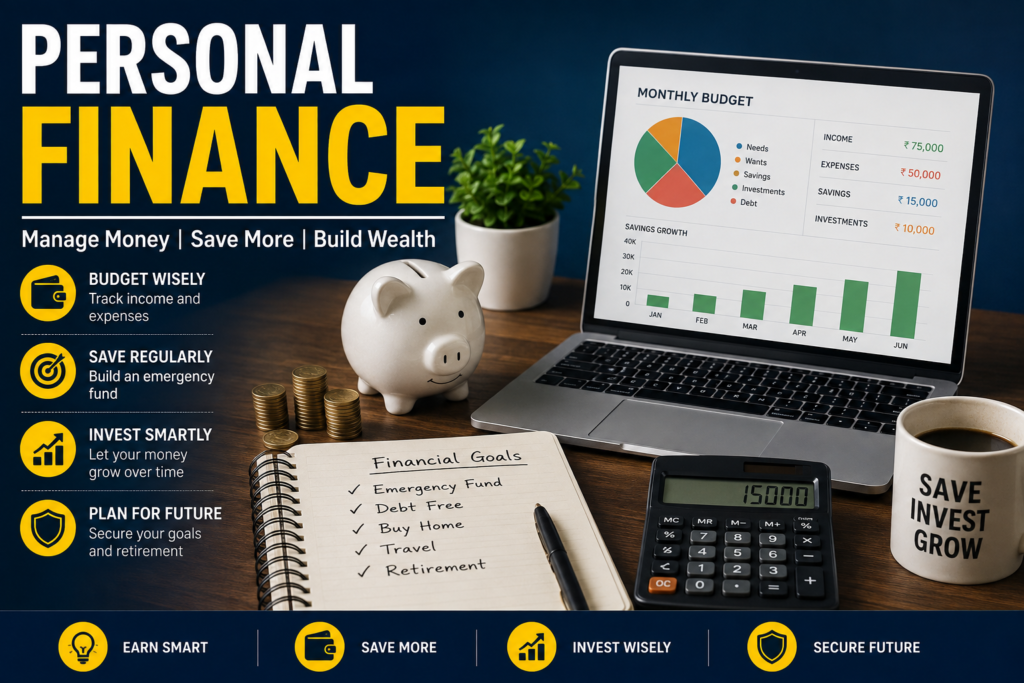 Personal Finance Guide: How to Manage Money, Save More & Build Wealth