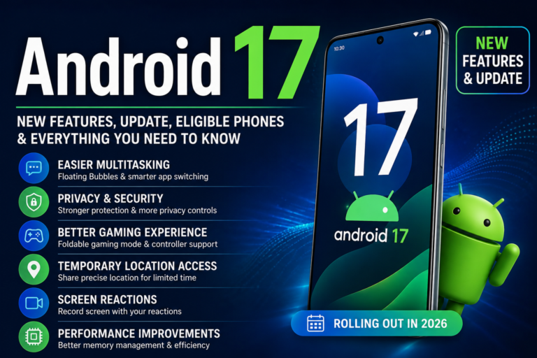 Android 17: New Features, Update, Eligible Phones & More