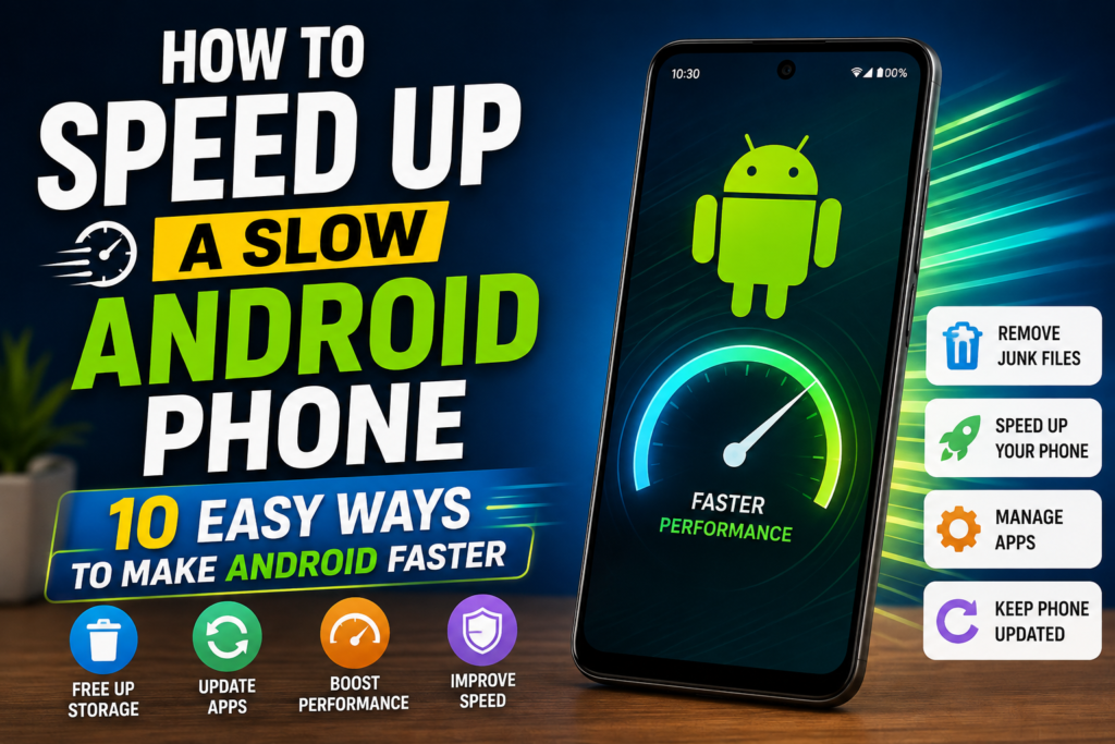 How to Speed Up a Slow Android Phone: 10 Easy Ways to Make Android Faster