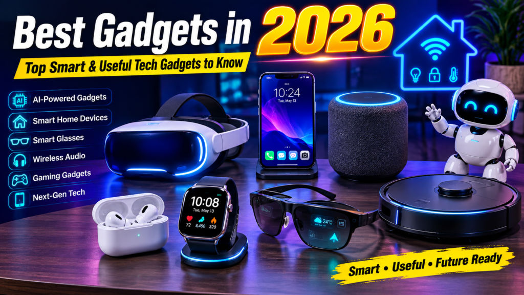 Best Gadgets in 2026: Top Smart and Useful Tech Gadgets