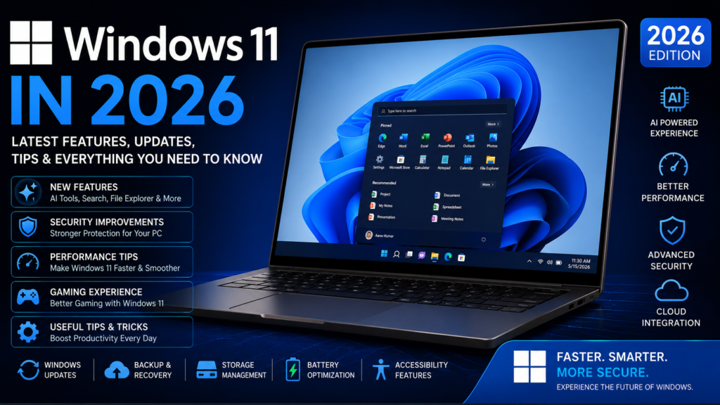 Windows 11 in 2026: Latest Features, Updates, Tips & Guide