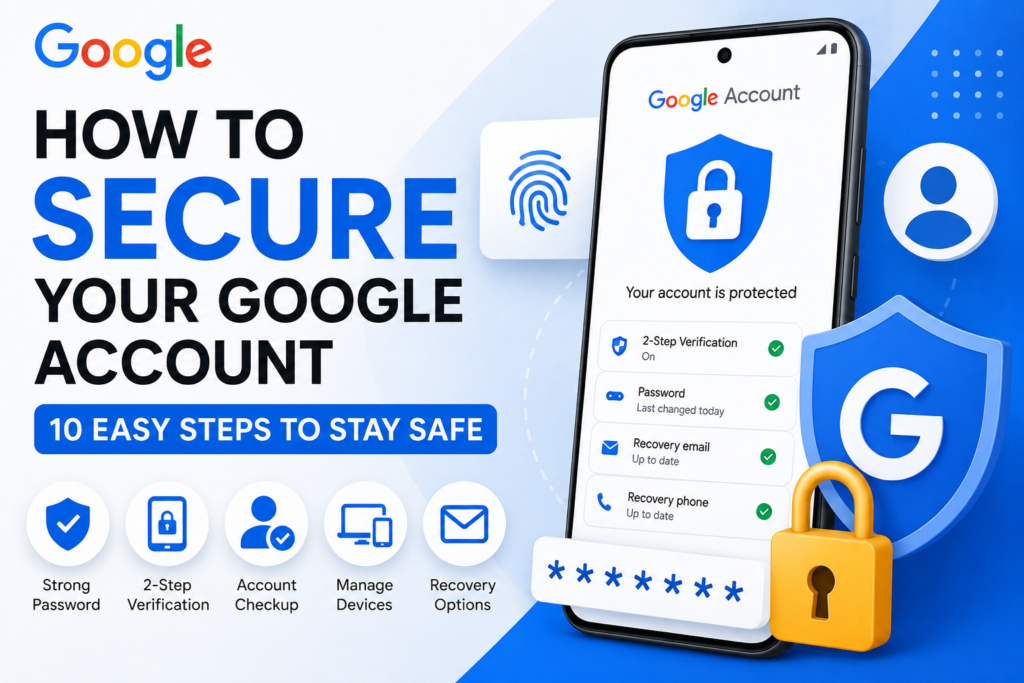 How to Secure Your Google Account: 10 Easy Steps to Stay Safe
